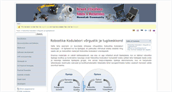 Desktop Screenshot of home.roboticlab.eu